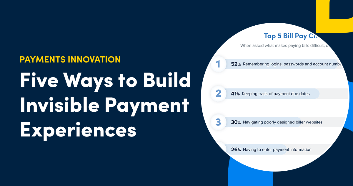 Five Ways to Build Invisible Payment Experiences