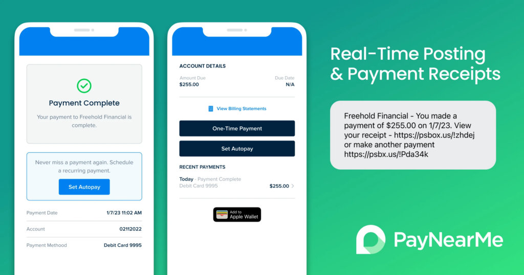 real-time payment posting