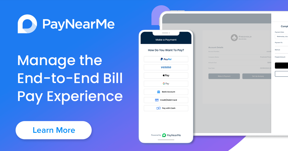 Bill Payments Management & Processing Software | PayNearMe