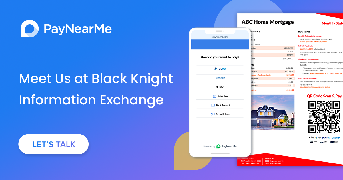 Meet PayNearMe at Black Knight Information Exchange