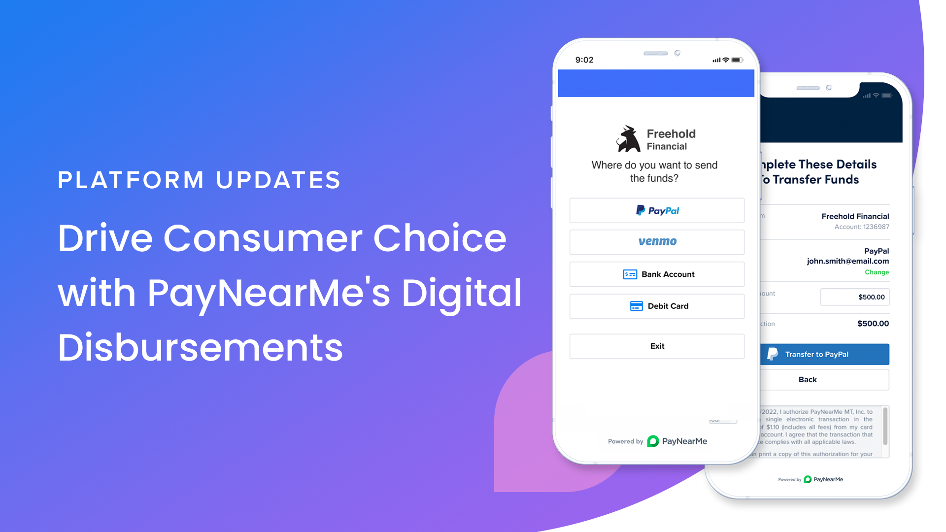 Drive Consumer Choice with PayNearMe’s Digital Disbursements
