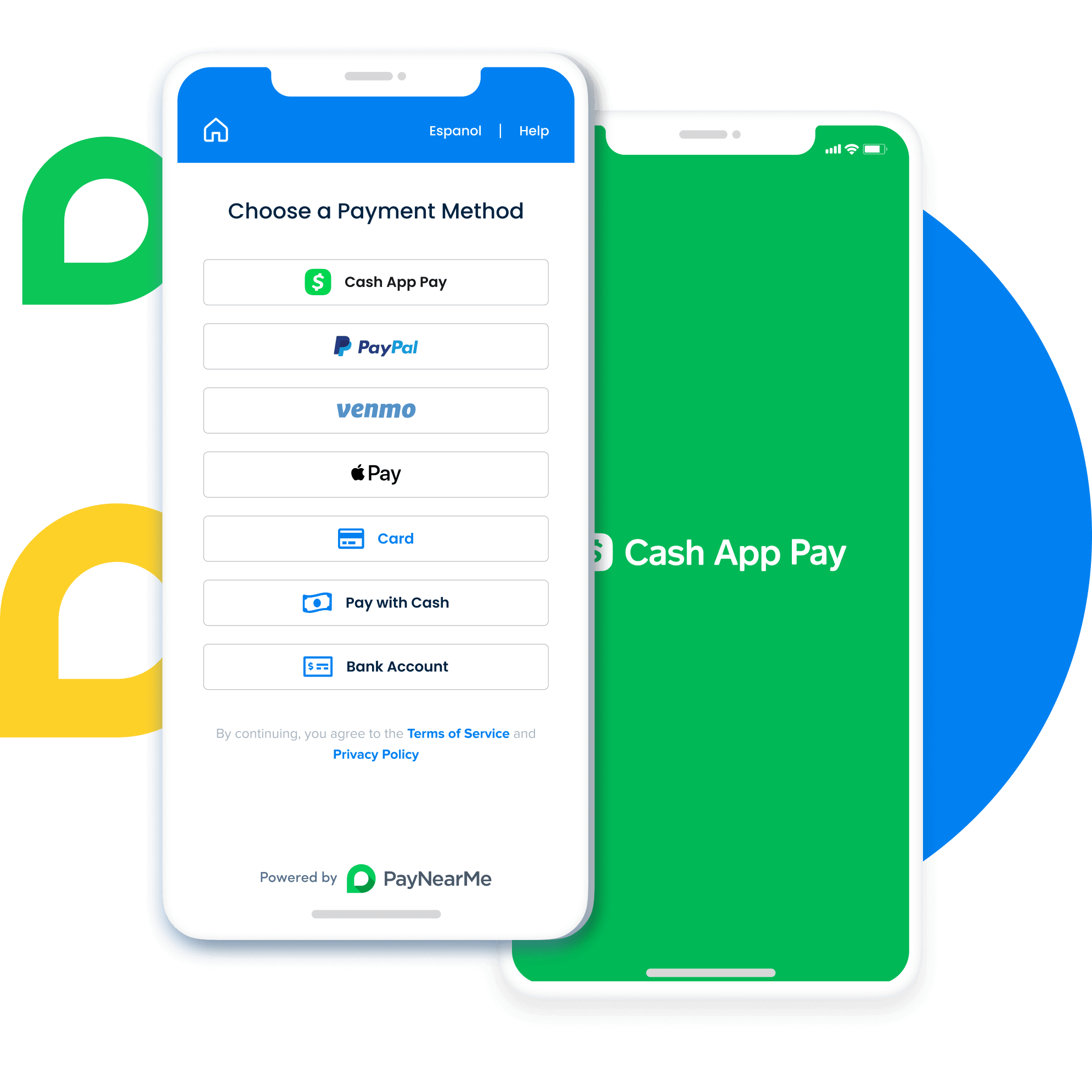 Accept Cash App Pay with PayNearMe